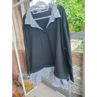 ราคา BIG SIZE เชิ้ตแขนยาวทรงใหญ่ XXXL ใส่ได้ค่ะ ผ้าสบายไม่ร้อน (41253944508)