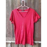 ราคา เสื้อยืดคอวี ผ้าร่องอก 36 ซิปข้าง (27923293447)