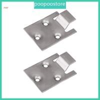 ราคา POOP 2 ชิ้นรถกอล์ฟที่นั่งด้านล่างบานพับแผ่นกอล์ฟรถเข็นที่นั่งบานพับสิ่งที่แนบมาอะไหล่สําหรับ 71610 G01 Golf Cart Part (47262117172)