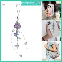 ราคา POOP เสน่ห์แมงกะพรุนดาวมุกและคริสตัลหรูหราสําหรับโทรศัพท์และการตกแต่งกระเป๋า (41431204898)
