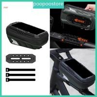 ราคา POOP Cycle Frame Storage Bag with Phone Window Bike Front Beam Bag Bike Phone Bag (28145236020)