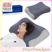 ราคา Adjustable High Loft Memory Foam Pillow for Neck and Shoulder Support with Central Contour Large Size 64cm x 40cm Sunrising Bedding (56752926963)