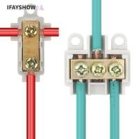 ราคา IFAYSHOW High Power สาขา Terminal Universal ไฟฟ้าสายกล่องล็อค Quick Crimp Terminal Block บล็อก (57662686812)
