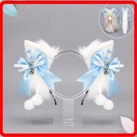 ราคา Lolita หมาป่าหูผม Hoop Plush Tail สไตล์โบราณ Fox Tail COS Handmade Beast หูหมาป่าหูหางชุด (52714085568)