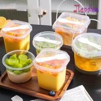 ราคา JEPDWN 10 ชิ้นถ้วยโปร่งใส พร้อมฝาปิดถ้วยขนมหวานโปร่งใส คอนเทนเนอร์เค้กกล่องช้อนมูสเค้กกล่องสําหรับขนมหวานไอศกรีม (58014060175)