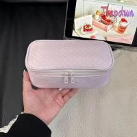 ราคา ดินสอ JEPDWN กระเป๋าใส่ปากกาลายจุดสีชมพูความจุขนาดใหญ่ กระเป๋าใส่ดินสออเนกประสงค์สไตล์ INS (55414082413)