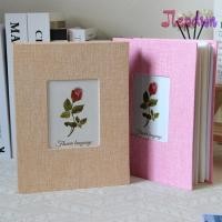 ราคา JEPDWN อัลบั้มภาพ 4x6 รูปภาพผ้าลินินปกอัลบั้มสมุดภาพขนาดใหญ่ DIY Writable 200 กระเป๋าอัลบั้มรูปสลิปอินเด็กการเจริญเติบโต (51263736346)