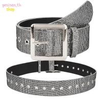 ราคา PENINON เข็มขัดคาวบอยตะวันตก เลื่อมลําลองเข็มขัดเอวของผู้หญิง แฟชั่นหนัง PU กว้าง Retro Pin Buckle เข็มขัดกางเกงยีนส์ (57311269061)