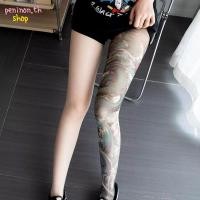 ราคา ถุงน่องพิมพ์ลายผู้หญิง PENINON ตาข่ายปลอมสัก Peony Pantyhose เลกกิ้งมุมมองถุงน่องหญิงฤดูร้อน (47511346273)