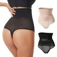 ราคา ขนาดใหญ่ Body Shaping เอวสูง Belly Narrowing กางเกงเซ็กซี่ T กางเกงผู้หญิง Pure Desire Breathable สบาย Shaping Slimming Body shaping กางเกง (52313976956)