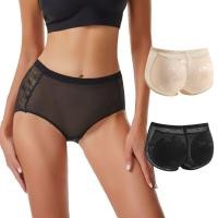 ราคา สไตล์ใหม่กางเกงยกสะโพกผู้หญิงสามเหลี่ยมกางเกงยกสะโพก Body Beautify Low Waist Breathable กางเกงชั้นในลูกไม้ก้นปลอมก้นพีช (46313992224)