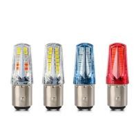 ราคา สไตล์ใหม่รถรถจักรยานยนต์ไฟเบรค LED 1157 2835 32SMD Light Strobe RGB วิ่งไฟเบรคน้ํา BCRK (58011409550)