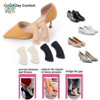 ราคา BTLIM 2 คู่ Heel Cushions Anti slip Foot Care Protector Reusable Heel Liner Protector (57664300731)