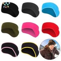 ราคา BTLIM 1 ชิ้นฤดูหนาว Sweatband ขนแกะฝาครอบหูผมวงกีฬากลางแจ้งหูอุ่น (49314289275)