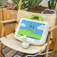 ราคา YOLANDA เย็บปักถักร้อยกระเป๋าแล็ปท็อป หน้ายิ้มกระเป๋าสะพายการ์ตูน คุณภาพสูงความจุขนาดใหญ่กระเป๋าอเนกประสงค์ตลกสําหรับนักเรียนทุกการแข่งขัน (58012417331)