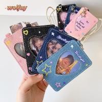 ราคา YOLANDA ผู้ถือบัตร พร้อมพวงกุญแจ Denim K Pop Idol Photo Card Storage แฟชั่น Y2K 3 นิ้ว Photocard Holder หญิง (57013378509)