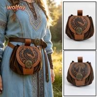 ราคา กระเป๋าสตางค์เข็มขัด YOLANDA กระเป๋าใส่เงินแบบพกพาสไตล์เรโทร กระเป๋าใส่เหรียญหนังเทียม (56163369421)