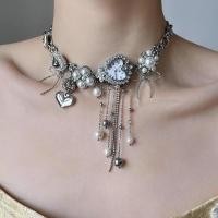 ราคา คอสเพลย์ สร้อยข้อมือเหล็กไทเทเนียมแบบหัวใจ มุกแท้ สำหรับคอสเพลย์และแฟชันเทรนดี้ (40308282057)