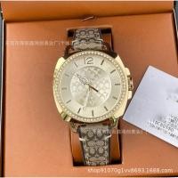 ราคา Coach Classic Presbyopic ควอตซ์นาฬิกาสุภาพสตรีหรูหราเพชร studded Dial นาฬิกาหญิงการค้าต่างประเทศ Cross Border (54613569384)