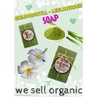 ราคา สบู่ออแกนิค ดอกลีลาวดี คลอโรฟิล Organic soap Leelawadee Chlorophyll 100 (13044302895)