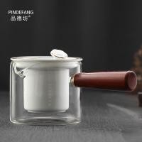 ราคา กาน้ําชาแก้วชุดกังฟูชาชุดครัวเรือนเซรามิกซับกรองด้านข้างจับเครื่องชงชาอัตโนมัติชงชาเตาเซรามิกไฟฟ้า 8เจ3ล (50412249628)