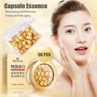 ราคา 50 ชิ้นเกาหลี Fullerene แคปซูลเซรั่ม Moisturizing Spot Acne Remover Whitening Essence ครีม Anti Wrinkle Face Skin Care (49213253975)