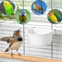 ราคา Kiss Bird Bowl การฝึกอบรมถ้วยชามให้อาหารนกแก้วกรงของเล่นสําหรับ Cockatiels Budgies นกแก้วยิมของเล่นถ้วยให้อาหาร (56063479625)
