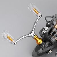 ราคา Kiss อลูมิเนียมอัลลอยด์ Baitcasting ตกปลา Reel Handle เปลี่ยนตกปลา Reel Handle Double Handle ตกปลา Reel Handle P (53564098430)