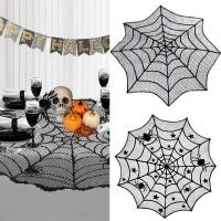 ราคา Cc ผ้าปูโต๊ะลูกไม้ Spiderweb ตกแต่งผ้ารองชนะเลิศอันดับตารางที่ทนต่อการฉีกขาด (55563616370)