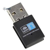 ราคา J R 300Mbps Mini USB Wireless Wifi Adapter Wi fi Network LAN Card 802 11b g n RTL8188 Adaptor การ์ดเครือข่ายสําหรับ PC Desktopputer (53714108913)