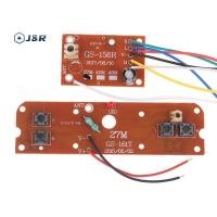 ราคา J R รีโมทคอนโทรลรถยนต์ RC 4CH 27MHz เครื่องส่งสัญญาณ PCB และบอร์ดรับสัญญาณพร้อมระบบวิทยุเสาอากาศ (53862397814)