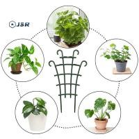 ราคา J R 2 ชิ้น Mini Garden ปลูกปีนเขาชั้นวาง Trellis ผักดอกไม้สนับสนุนกระถางต้นไม้กรอบสวนตกแต่งกรงพืช (57864192262)