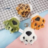 ราคา J R จําลอง Tiger Paw ตุ๊กตาของเล่นสัตว์จี้เสือดาวพวงกุญแจกระเป๋านักเรียน (54814197065)