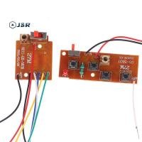 ราคา J R รีโมทคอนโทรล RC 4CH 27MHz วงจร PCB เครื่องส่งสัญญาณและบอร์ดรับสัญญาณพร้อมระบบวิทยุเสาอากาศ (57113411343)