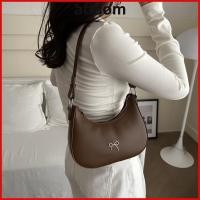 ราคา ADDOM Bowknot Armpit Bag PU Leather Solid Color Bowknot Underarm Bag Luxury Design Large Capacity Y2K Handbag (56814250946)