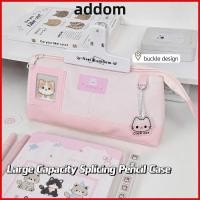 ราคา ดินสอ เพิ่ม ปู่ กระต่ายพิมพ์กระเป๋าดินสอ น่ารัก ความจุขนาดใหญ่สีชมพูพร้อมรูปถ่ายหน้าต่างปากกากระเป๋านักเรี (54813913850)
