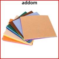ราคา ADDOM 40pcs Craft Felt Squares Square Shape คละสีแผ่นผ้าสักหลาด ตกแต่งทอ DIY ผ้าเย็บผ้าสําหรับโครงการศิลปะ (53264073352)