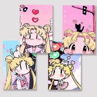 ราคา กระดาษหลวม m5 คู่มือแยกหน้าเซเลอร์มูน q version กระดาษเคลือบน่ารักดัชนีหน้า a5a6 การ์ตูนสาวหัวใจ a7a8 (56858644826)