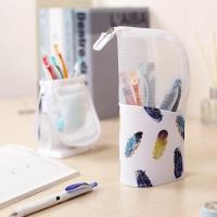 ราคา ที่เก็บปากกา Japan kokuyo kokuyo CRITZ R Feather Stand Up กล่องดินสอตาข่ายโปร่งใสกระเป๋าเครื่องเขียนพับนักเรียนประถมออกแบบกล่องดินสอ Folio ความจุขนาดใหญ่ (45158669325)