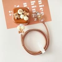 ราคา หมีน้อยน่ารัก 5in1 ชุดตัวป้องกันเครื่องชาร์จประเภท C หัวชาร์จตัวป้องกันสายเคเบิลสําหรับ iPhone 17 Pro Max 40w (55710560958)