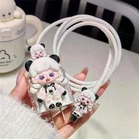 ราคา สาวน้อยน่ารัก OPPO 67W80W การ์ตูน Charger Protector oppo Reno 10 pro plu 5G 100w Charger Case 5 ชิ้นชุดสําหรับ oppo 67w rena 10 5g Fast Charging (53812658428)