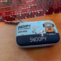 ราคา กระเป๋าหนัง PU ลายสนูปปี้น่ารัก แบบพกพา สําหรับจัดเก็บหูฟัง พาวเวอร์แบงค์ (24976110630)