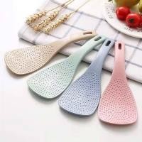 ราคา ช้อนตักข้าวพลาสติกจากฟางข้าวสาลี ไม่ติดหม้อ เหมาะสําหรับหม้อหุงข้าวและหม้อข้าว (49210958459)