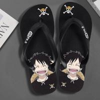 ราคา ขายร้อน One Piece Flip Flopsชายหญิงการ์ตูนแฟชั่นกลางแจ้งSeaside Anti Slip Flip Flopsฤดูร้อนรองเท้าแตะคู่ที่เรียบง่ายรองเท้าแตะของขวัญวันเกิดสํานักงาน (49814684070)