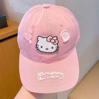 ราคา ข้อเสนอพิเศษในฤดูร้อน ins Style Simple Fresh Hello kitty Style Cap 2025 หมวกเบสบอลแมวคิตตี้มูลค่าสูงสไตล์ใหม่หมวกกันแดดอินเทรนด์วันเกิด (48357186446)