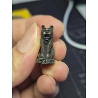 ราคา เสืออาคม หลวงพ่อไสว วัดปรีดาราม จ นครปฐม ปี43ทองเหลืองรมดำ สวยๆเดิมๆ (57307700889)