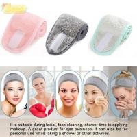 ราคา SEEO Makeup Head Band Womens Fashion Salon SPA Adjustable Stretch Towel Toweling Hair Wrap (58114589596)