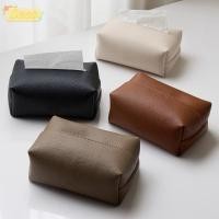 ราคา เซโอ กล่องเก็บทิชชู่ หนังเทียมสแควร์ออกแบบกล่องกระดาษทิชชู ตกแต่งเดสก์ทอปที่ทันสมัยกันฝุ่นสีทึบผู้ถือผ้าเช็ดปากห้องรับประท (57813765872)
