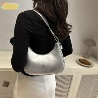 ราคา SEEO Bowknot Armpit Bag Solid Color Design Bowknot Underarm Bag กระเป๋าถือ PU หนัง Y2K ความจุขนาดใหญ่ (54714792780)