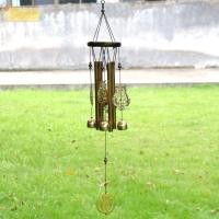 ราคา SEEO แขวนเครื่องประดับ ระฆังทองแดงนกฮูกลมตีระฆัง กลางแจ้ง DIY Hummingbird Creative Garden Yard ตกแต่ง (52514020023)